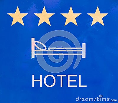 Hotel sign