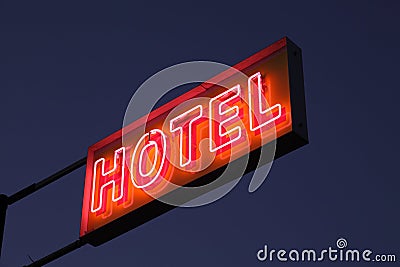 Hotel sign