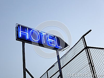 Hotel sign