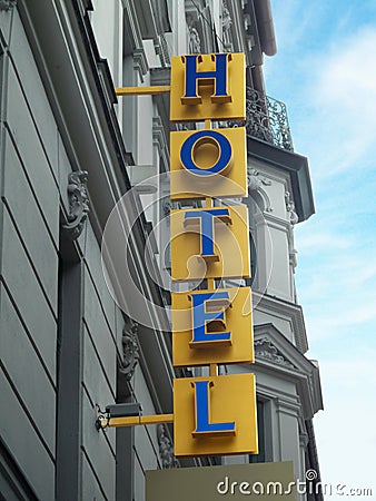 Hotel Sign