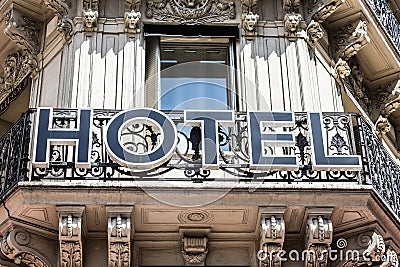 Hotel Sign