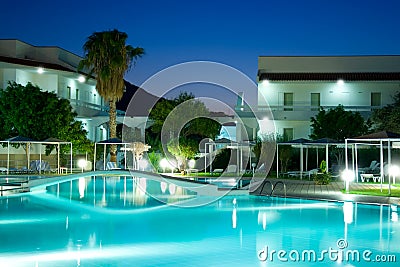 Hotel swimming pool