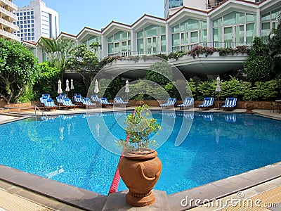 Hotel swimming pool