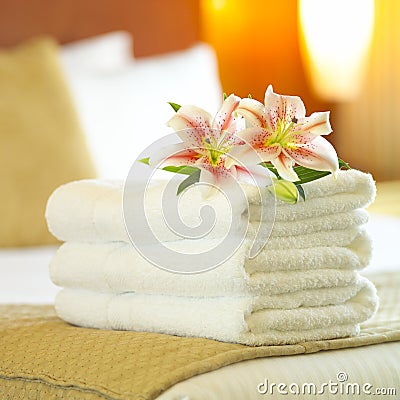 Hotel towels