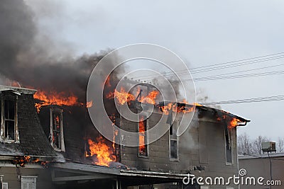 House burning, Iowa
