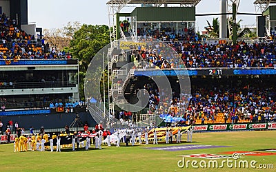 House Full Stadium at Cricket World Cup Match