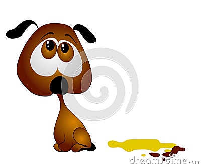 House Training Puppy Poop Pee Stock Photos - Image: 3167693