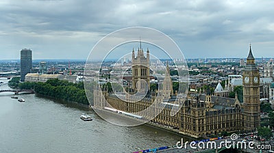 Houses of Parliament and London City