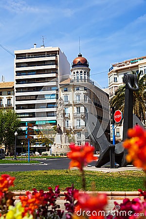 Houses at seaside of Alicante