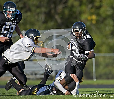 HS American Football tackle
