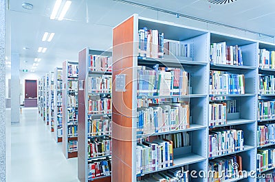 Hubei province library interior