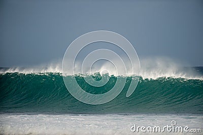 Huge waves