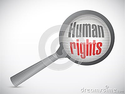 Human rights magnify review illustration