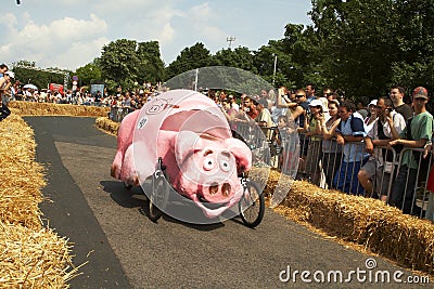 Hungarian Soap box race