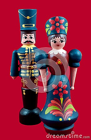 Hungarian Wooden Dolls