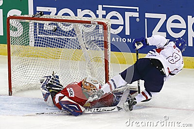 Hungary vs. Korea IIHF World Championship ice hockey match