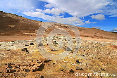 Hverir volcanic landscape