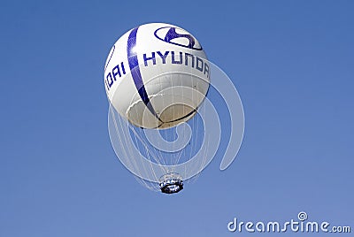 Hyundai Logo on Balloon