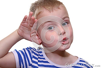 I Cant Hear You Royalty Free Stock Image - Ima