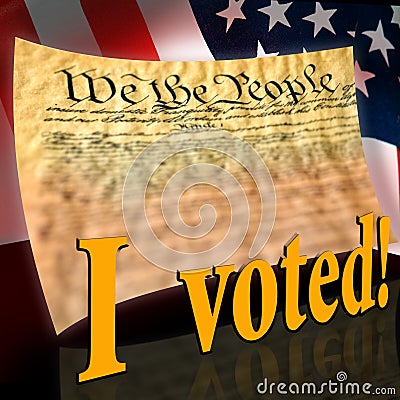 I Voted Stock Images - Image: 6158194