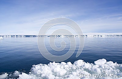 Ice shelf near Snow Hill Island