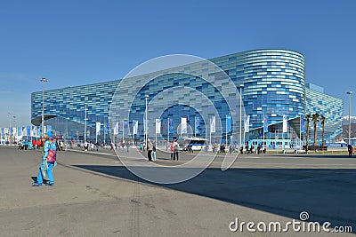 Iceberg skating palace in Sochi