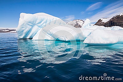 Iceberg sunny day in Antarctica