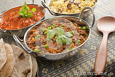 Indian Curry in Balti Dishes