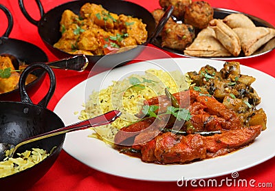 Indian Curry Meal