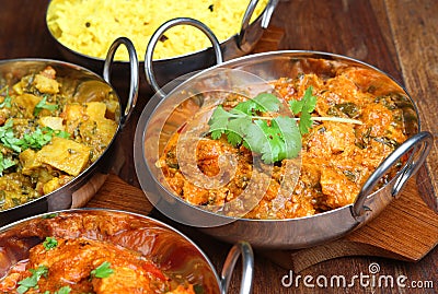 Indian Curry Meal Food