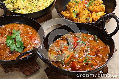 Indian Curry Selection