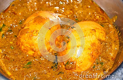 Indian egg curry