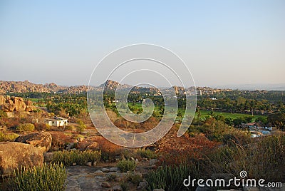 Indian Landscape, Hampi, Karnataka