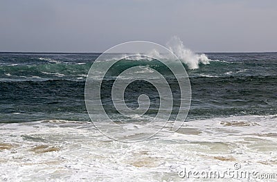 Indian Ocean waves off Yallingup beach