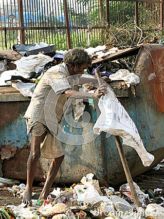 Indian poor man