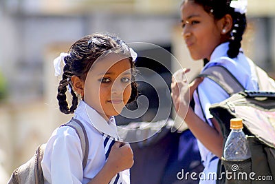 Indian school girls