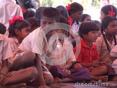 Indian Village Children