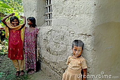 INDIAN VILLAGE GIRL.