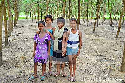 Indian village girls