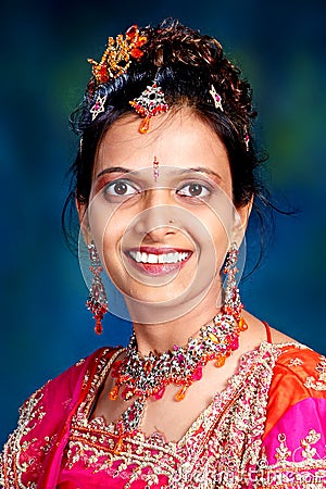 Indian woman portrait