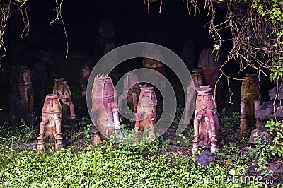 Archaeological Indigenous Funerary Urns