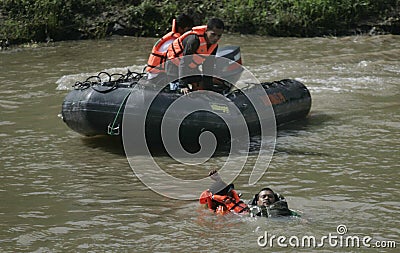 INDONESIA WATER RESCUE TRAINING