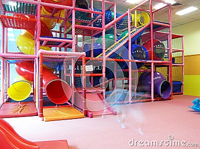 Indoor children playground structure