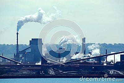 Industrial pollution