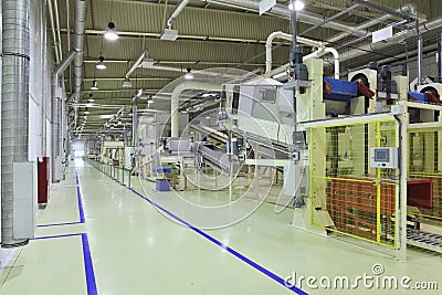 Industrial space - conveyor line