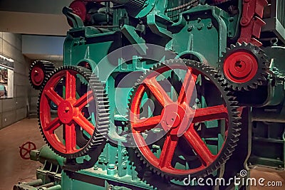 Industrial wheel gear