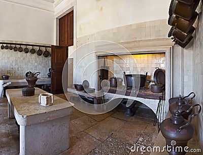 Infirmary Kitchen. Mafra National Palace