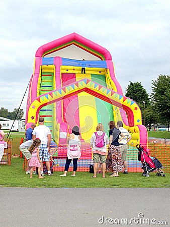 Inflatable Children s slide.