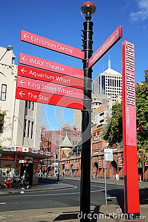 Information Sign in Sydney