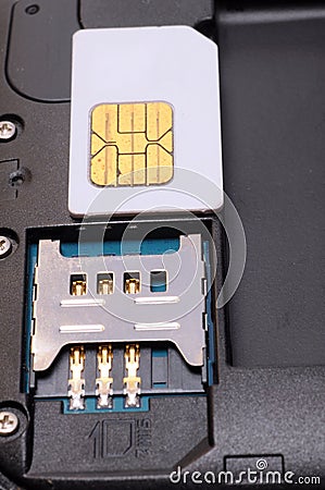 Insert sim card